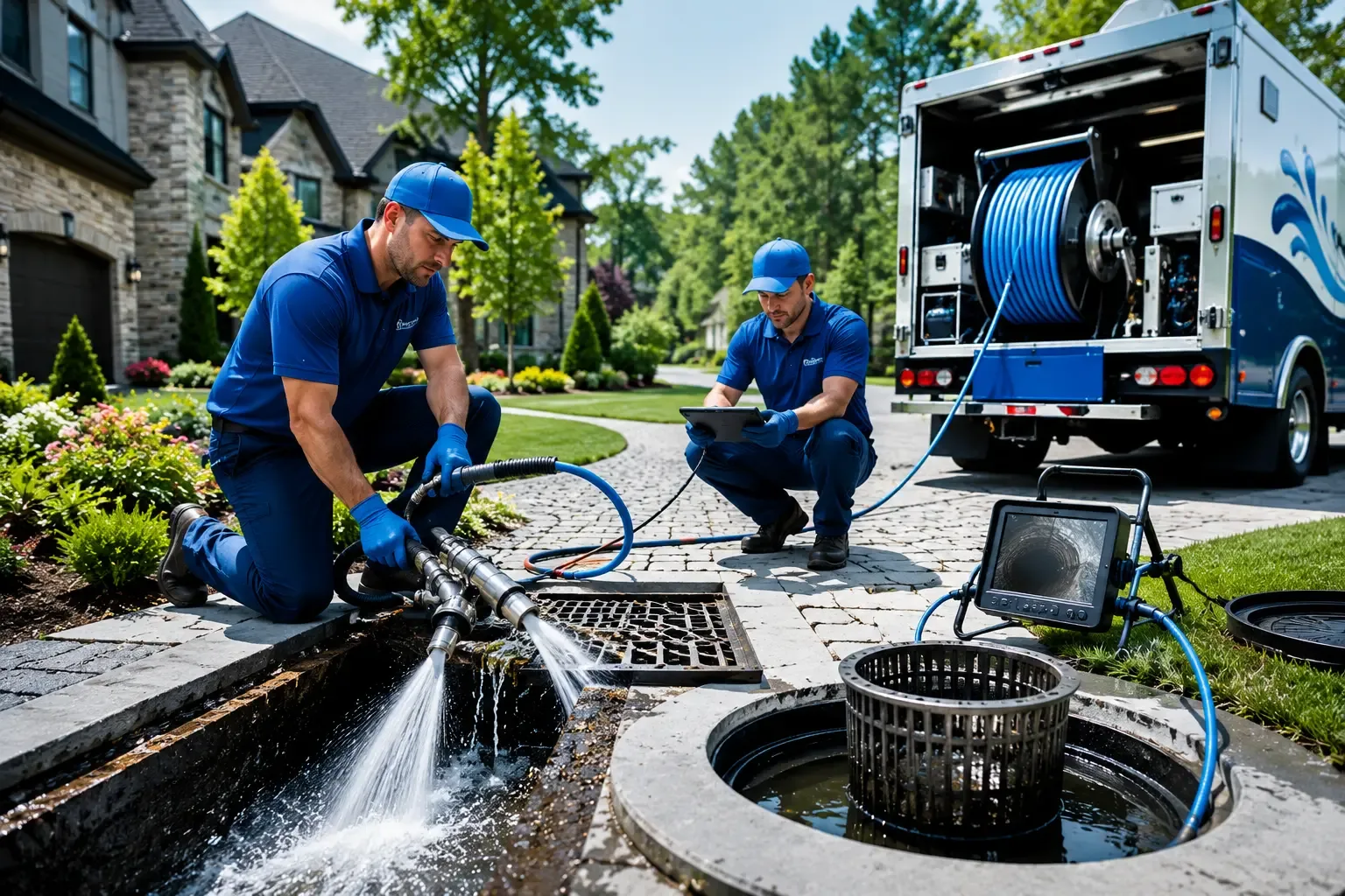 Local outdoor drain cleaning professionals in California, KY